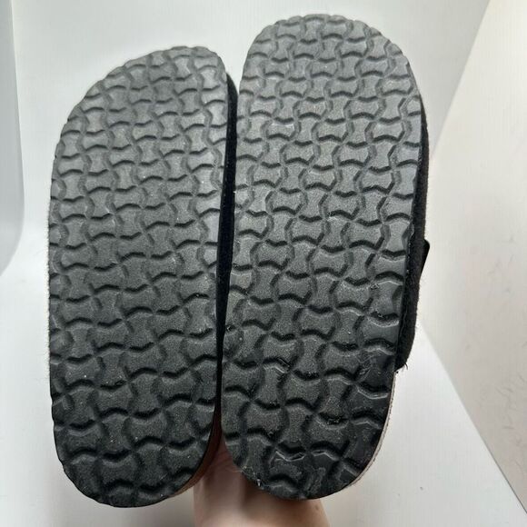 CUSHIONAIRE Women's Cork Footbed Clog with Genuine Leather Upper, Faux Fur Linin - Picture 5 of 7